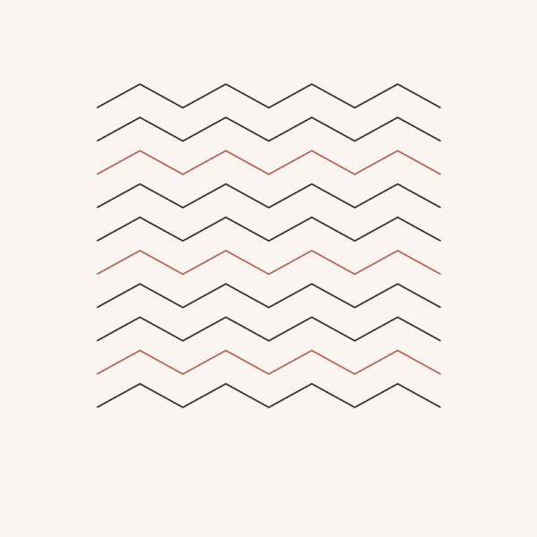 stitch-chevron Embroidered Patches